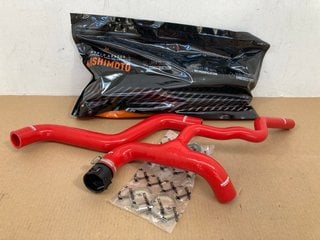 2 X MISHIMOTO FIAT 500 TURBO/ABARTH SILICONE RADIATOR HOSE KITS 2012+ IN RED PART NO: MMHOSE-500T-12RD: LOCATION - A3