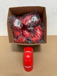 QTY OF MISHIMOTO 2.5" 90 DEGREE COUPLERS IN RED PART NO: MMCP-2590RD: LOCATION - A3