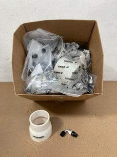 QTY OF ASSORTED PARTS TO INCLUDE MISHIMOTO 2.5" TO 3" TRANSITION COUPLERS IN WHITE PART NO: MMCP-2530WH: LOCATION - A3