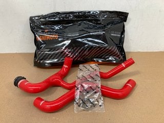 2 X MISHIMOTO FIAT 500 TURBO/ABARTH SILICONE RADIATOR HOSE KITS 2012+ IN RED PART NO: MMHOSE-500T-12RD: LOCATION - A3