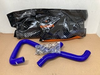 3 X MISHIMOTO 1984-1988 TOYOTA COROLLA 1.6L SILICONE HOSE KITS IN BLUE PART NO: MMHOSE-AE86-83BL: LOCATION - A4