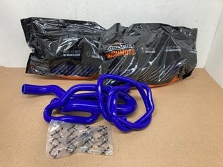 3 X MISHIMOTO MAZDA MAZDASPEED3 SILICONE RADIATOR HOSE KITS 2007-2009 IN BLUE PART NO: MMHOSE-MS3-07BL: LOCATION - A4