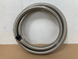 MISHIMOTO BRAIDED 12AN 10FT HOSE IN STAINLESS STEEL PART NO: MMSBH-12120-CS: LOCATION - A4