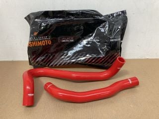 2 X MISHIMOTO HONDA CIVIC SI SILICONE RADIATOR HOSE KITS 2006-2011 IN RED PART NO: MMHOSE-CIV-06RD: LOCATION - A4