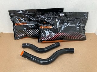 2 X MISHIMOTO MITSUBISHI ECLIPSE SILICONE RADIATOR HOSE KITS 1990-1994 IN BLACK PART NO: MMHOSE-ECL-90BK TO INCLUDE MISHIMOTO MITSUBISHI ECLIPSE SILICONE RADIATOR HOSE KIT 1990-1994 IN RED PART NO: M