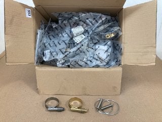 QTY OF MISHIMOTO CONSTANT TENSION WORM GEAR CLAMPS 1.26"-2.13" PART NO: MMCLAMP-CTWG-54 TO INCLUDE QTY OF MISHIMOTO CONSTANT TENSION WORM GEAR CLAMPS IN GOLD 54MM PART NO: MMCLAMP-CTWG-54GD: LOCATION