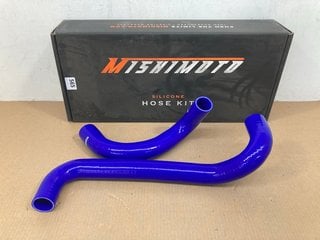 2 X MISHIMOTO VAUXHALL MONARO VXR COOLANT HOSES 2005-2007 IN BLUE PART NO: MMHOSE-GTO-05BL: LOCATION - A4