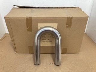 QTY OF MISHIMOTO 2" 180 DEGREE STAINLESS STEEL EXHAUST PIPING PART NO: MMICP-SS-21: LOCATION - A4