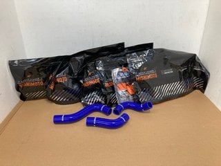 6 X MISHIMOTO 90-93 MAZDA MX5 SILICONE HOSE KITS IN BLUE PART NO: MMHOSE-MIA-90BL: LOCATION - A2