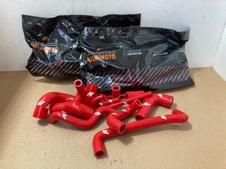 3 X MISHIMOTO BMW M3 SILICONE RADIATOR HOSE KITS 1988-1991 IN RED PART NO: MMHOSE-E30-88RD: LOCATION - AR4