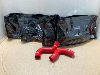 5 X MISHIMOTO SUBARU FORESTER XT SILICONE RADIATOR HOSE KITS 2004-2008 IN RED PART NO: MMHOSE-FXT-04RD: LOCATION - AR6