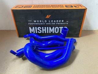 2 X MISHIMOTO 09 + NISSAN 370Z SILICONE HOSE KIT IN BLUE MODEL : MMHOSE-370Z-09BL: LOCATION - AR8