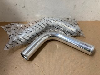 2 X MISHIMOTO HOT SIDE UPPER PIPES IN POLISHED MODEL : MISHIMOTO 178: LOCATION - AR8