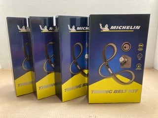 4 X MICHELIN TIMING BELT KITS MODEL : SMATK0012: LOCATION - AR12