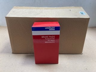 10 X UNIPART BRAKE PADS TO FIT NISSAN LVC D22 MODEL : GBP1766AF: LOCATION - AR12