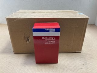 10 SETS OF UNIPART DISC BRAKE PADS TO FIT RENAULT MEGANE,SCENIC & TWINGO MODEL : GBP1800AF: LOCATION - AR12