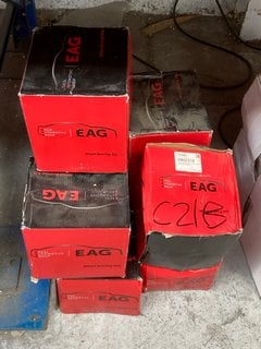 QTY OF ASSORTED EAG CAR PARTS TO INCLUDE ASTRA REAR WHEEL BEARING ( 4 STUD ) MODEL EBH 1310: LOCATION - AR15