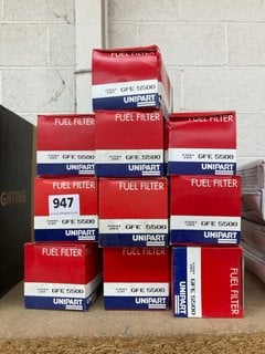 QTY OF ASSORTED UNIPART FUEL FILTERS MODEL: 5500: LOCATION - AR16