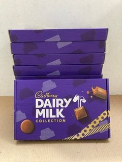 10 X CADBURY DAIRY MILK COLLECTION BOXES ( B.B DATE 07.09.24: LOCATION - AR9