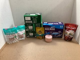 QTY OF ASSORTED FOOD ITEMS TO INCLUDE AFTER EIGHT MINI EGGS ( B.B DATE 09.2024 ): LOCATION - AR9