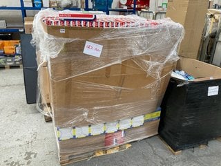 PALLET OF ASSORTED CAR CARE ITEMS TO INCLUDE UNIPARTS AIR FILTER GFE 2688: LOCATION - A8 (KERBSIDE PALLET DELIVERY)