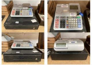 CASIO ELECTRONIC CASH REGISTER WITH MAIN KEYS: LOCATION - BR19