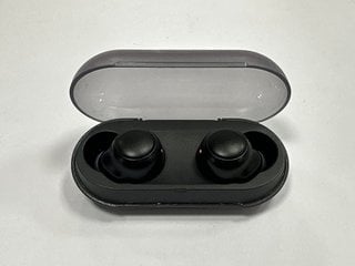 SONY WF-C500 WIRELESS EARBUDS (ORIGINAL RRP - £39) IN BLACK: MODEL NO YY2952 (WITH WIRELESS CHARGING CASE) [JPTM123798]