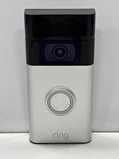 RING 2ND GEN VIDEO DOORBELL IN NICKEL: MODEL NO 5UM5E5 (UNIT ONLY) [JPTM123868]