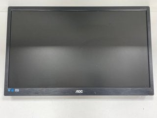 AOC 21.5" LED MONITOR: MODEL NO E2270SWN (UNIT ONLY) [JPTM123797]