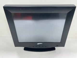 2 X ASSORTED ITEMS TO INCLUDE DIGIPOS MONITOR 15" TFT LCD [JPTM123806, JPTM123860]