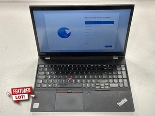 LENOVO THINKPAD P15S GEN 1 1 TB LAPTOP IN BLACK (WITH MAINS POWER CABLE) INTEL CORE I7-10610U @ 1.80GHZ, 32 GB RAM, 15.6" SCREEN, NVIDIA QUADRO P520 [JPTM123973]