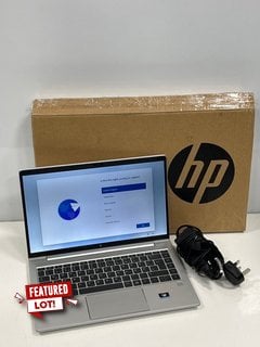 HP ELITEBOOK 645 G9 512 GB LAPTOP IN SILVER: MODEL NO 6F2Q1EA#ABD (WITH BOX & CHARGING CABLE, GERMAN KEYBOARD) AMD RYZEN 5 PRO 5675U @ 2.30GHZ, 16 GB RAM, 14.0" SCREEN, AMD RADEON (TM) GRAPHICS [JPTM