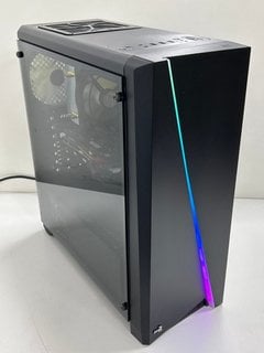 CUSTOM BUILT GAMING 480GB SSD PC (WITH POWER CABLE) INTEL CORE I5-7600K @ 3.80GHZ, 16GB RAM, NVIDIA GEFORCE GTX 1060 6GB [JPTM123839]