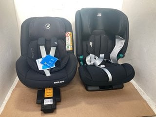 MAXI COSI HIGH BACK CAR SEAT IN BLACK TO INCLUDE BRITAX ROMER HIGH BACK CHILDRENS CAR SEAT IN BLACK: LOCATION - E6