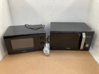 SAMSUNG MICROWAVE OVEN TO INCLUDE COMFEE MICROWAVE OVEN MODEL: CM-M202CC: LOCATION - E9