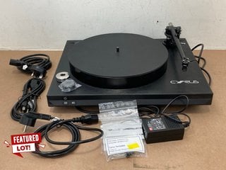 CYRUS TURNTABLE IN BLACK RRP - £4295: LOCATION - E0