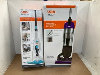 VAX STEAM CLEAN MULTI STEAM CLEANER TO INCLUDE VAX MULTI - CYCLONIC UPRIGHT VACUUM CLEANER: LOCATION - E9