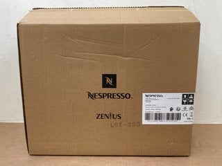 NESPRESSO ZENIUS COFFEE MACHINE RRP - £457: LOCATION - E1