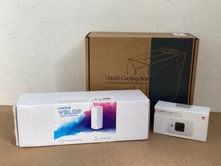 3 X ASSORTED ELECTRICAL ITEMS TO INCLUDE HUAWEI MOBILE WIFI 2 DEVICE: LOCATION - E16