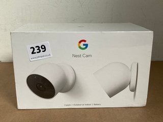 GOOGLE NEST CAM (SEALED) RRP - £319: LOCATION - E16