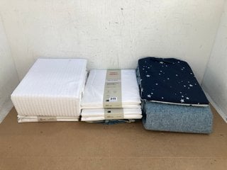 QTY OF ASSORTED SIZE AND PATTERNED JOHN LEWIS AND PARTNERS DUVET COVERS: LOCATION - F16