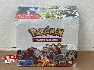 BOX OF POKEMON SCARLET & VIOLET OBSIDIAN FLAMES TRADING CARD GAME PACK (SEALED) RRP - £123: LOCATION - E1