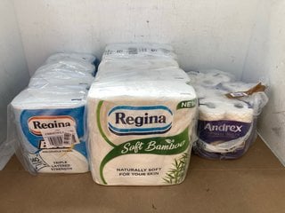 QTY OF TOILET AND KITCHEN ROLL MULTIPACKS: LOCATION - F8