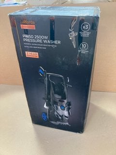 PW50 2500W PRESSURE WASHER: LOCATION - F4