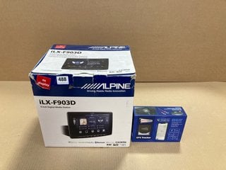 ALPINE 9'' DIGITAL MEDIA STATION MODEL: ILX-F903D TO INCLUDE STREETWIZE GPS TRACKER: LOCATION - F3