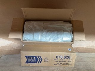 2 X BOXES OF CHSA PLASTIC REFUSE STANDARD WASTE SACKS: LOCATION - G8