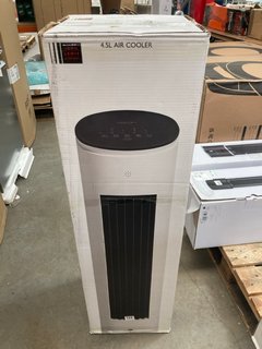 JOHN LEWIS & PARTNERS 4.5L AIR COOLER FAN IN BLACK AND WHITE - RRP £99: LOCATION - C8