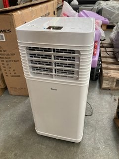 PORTABLE AIR CONDITIONER UNIT WITH DUCT IN WHITE FINISH: LOCATION - B4