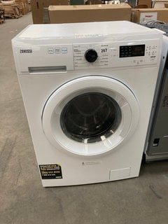 ZANUSSI 8KG WASH/4KG DRY WASHER DRYER: MODEL ZWD86SB4PW - RRP £629: LOCATION - A7