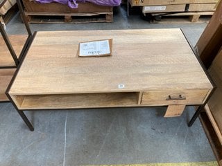 DASAI MANGO WOOD COFFEE TABLE - RRP £695: LOCATION - B5